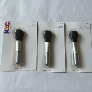 Lot of 3 New York Color deluxe powder brush